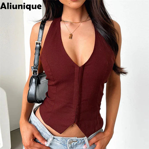 Aliunique camiseta sin mangas 2026 Verano
