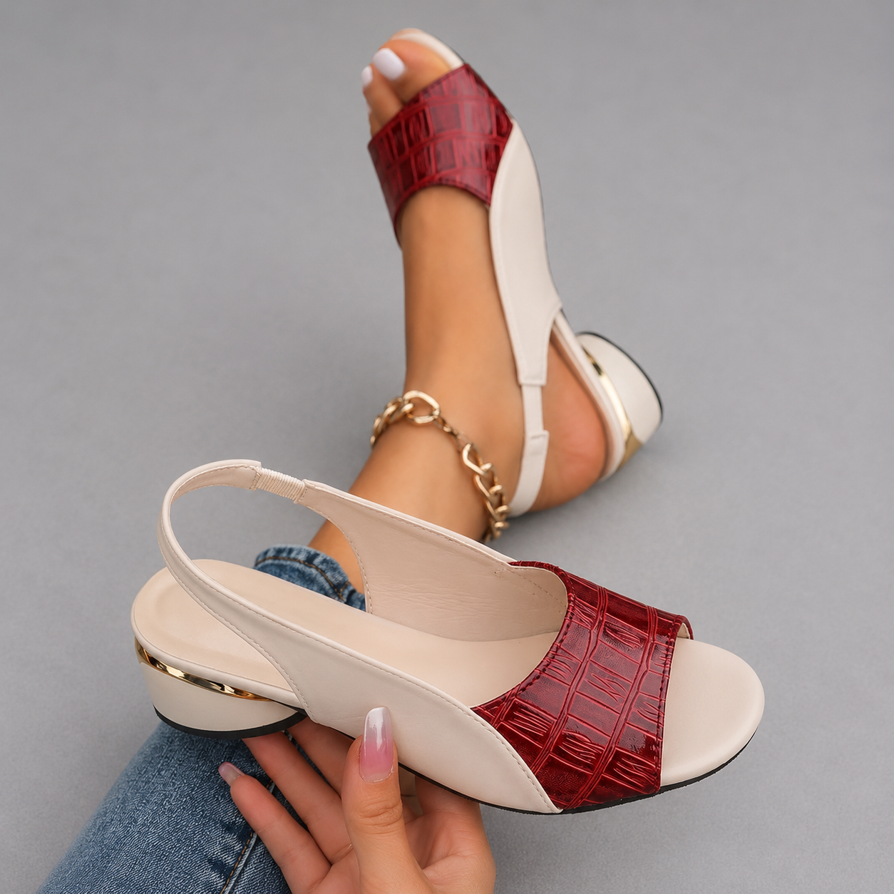 Gloria | Sandalias Elegantes Ortopédicas